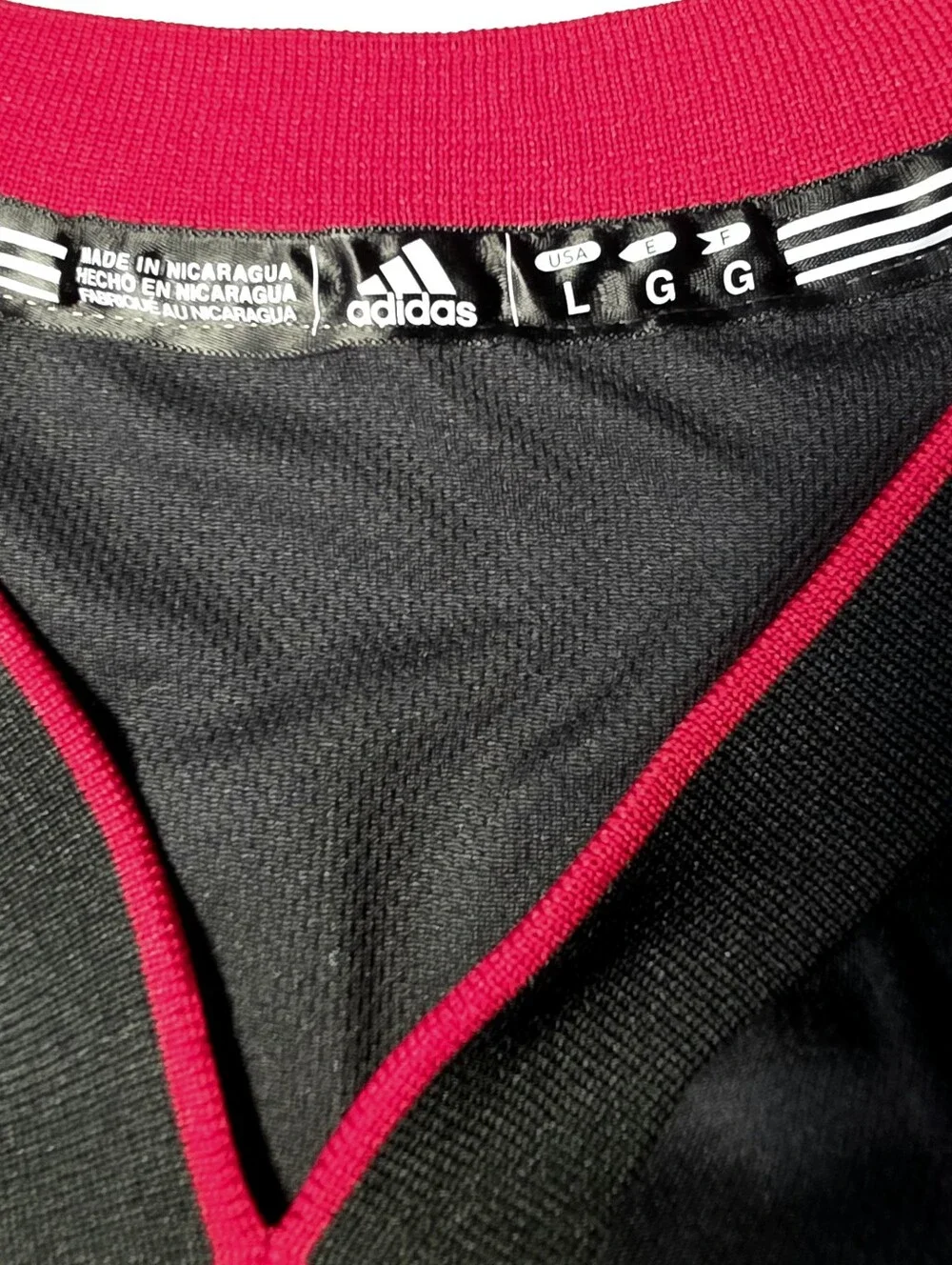 Adidas Dwyane Wade #3 Miami Heat Jersey Mens Large Black NBA Basketball